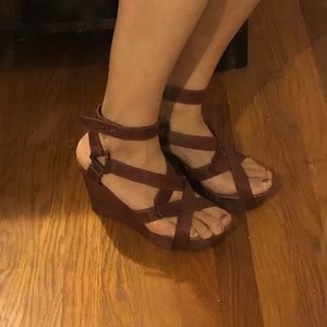 Diesel wedge style sandals